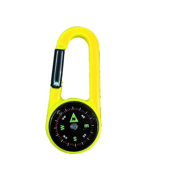 Compass with Plastic Carabiner
