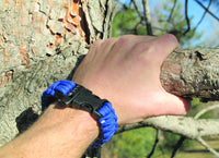 Survival Bracelets - Plastic Buckle