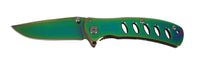Green Steel Knife