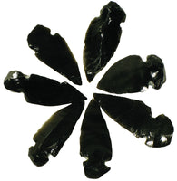 Arrowheads - Obsidian 100 pack